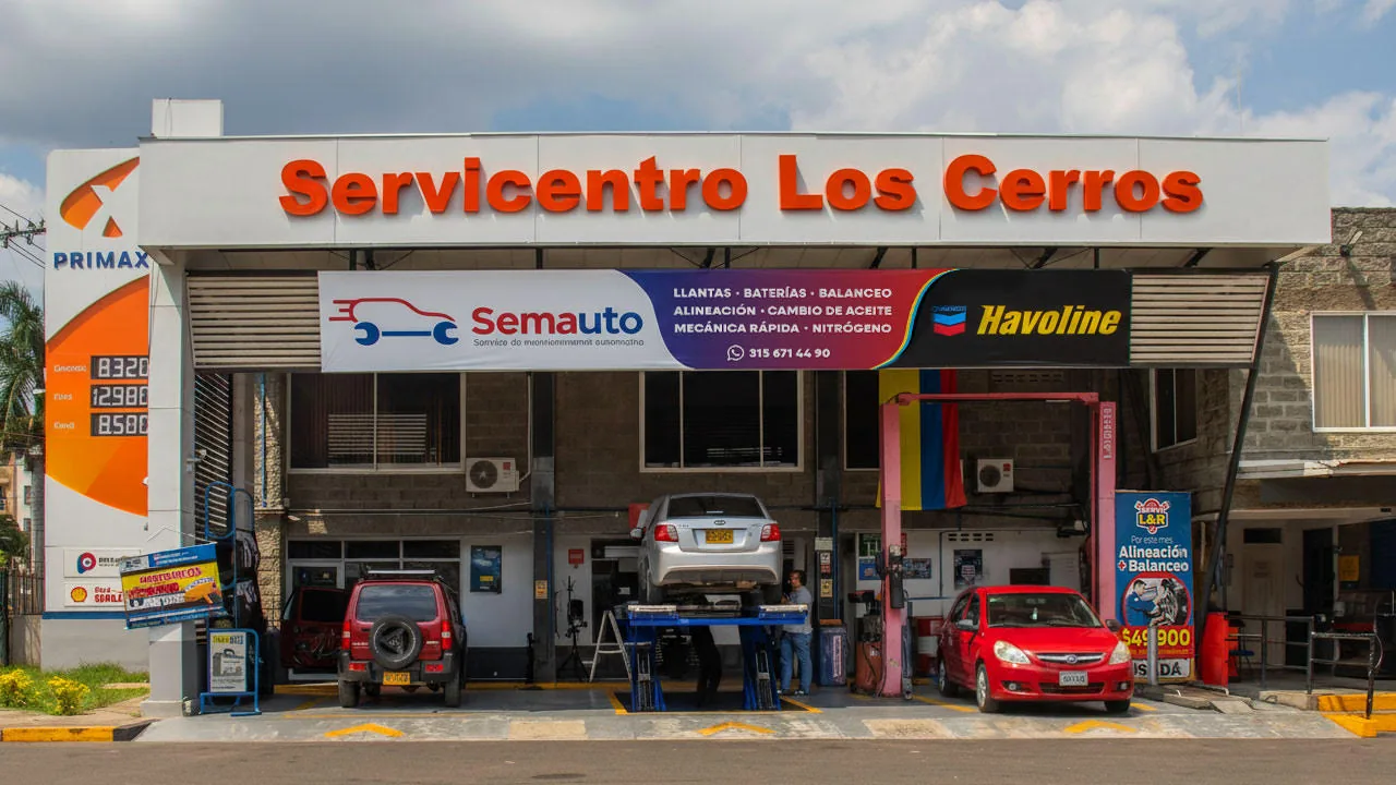 Taller Semauto en Servicentro Los Cerros, Cali